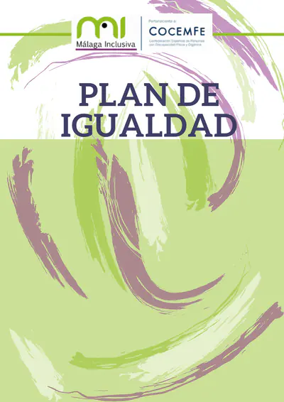 Portada de Plan de igualdad